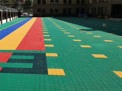 阿克蘇學校懸浮式拼裝運動地板 性價比高_按需定制